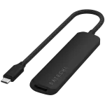 Satechi ST-P4SK USB-C 4-in-1 Slim Multiport Adapter 10 Gbit/s juodas