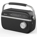 DENVER TRB-67B DAB+ ir FM radijo laikrodis - juodas