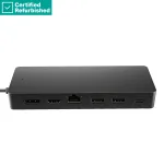 RENEW GOLD HP Universal USB-C Multiport Travel Hub 65W - 2 x USB 3.2, 2 x USB-C, 1 x DP, 1 x HDMI, 1 x RJ-45, 1 metai