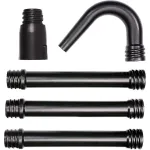 Dachrinnen-Set (Gutter Kit), 5-teilig, D&uuml;se schwarz, f&uuml;r Akku-Laubbl&auml;ser GP-LB 18/200 Li E