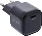 InLine USB-C GaN maitinimo &scaron;altinis 100W PD PPS AVS juodas