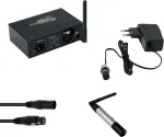 EUROLITE rinkinys freeDMX AP Wi-Fi sąsaja + QuickDMX belaidis siųstuvas + DMX kabelis 20000870