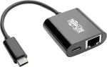 Eaton Tripp Lite U436-06N-GB-C USB-C į Gigabit Ethernet adapteris su USB-C PD įkrovimu - Thunderbolt 3 - juodas