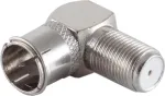 SHIVERPEAKS S/CONN maksimalaus ry&scaron;io F kampinis adapteris, F-Quick ki&scaron;tukas į F lizdą (85210-QUICK)