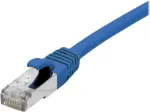 EXERTIS CONNECT Cat.6A S/FTP PiMF tinklo kabelis, 1 m, mėlynas 858625