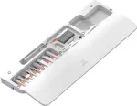 Renkforce 22 dalių valymo rinkinys su ergonominiu rie&scaron;o atrama klaviatūrai ir integruotu i&scaron;maniojo telefono laikikliu, baltas RF-7260828