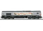 M&auml;rklin 039071 H0 klasės 66 dyzelinis lokomotyvas su mfx+ skaitmeniniu dekoderiu ir garsu