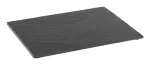 APS Natural Slate Plate VALO, 325 x 265 mm, antracito spalvos, 6-9 mm storio, su baldus tausojančiomis kojelėmis, 1 vnt. 1003