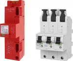 DEHN SET 1 DSH ZP B2 LSG TT + 1X DSHU vir&scaron;įtampių apsaugos rinkinys 909655
