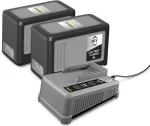 K&auml;rcher Battery Power+ 36/75 Starter Kit &ndash; 36V 7,5Ah Li-Ion akumuliatorius ir greitasis įkroviklis 2.445-070.0