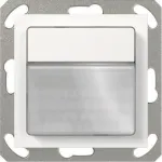 Gira 203803 judesio detektorius, 1,10 m, System 55, Pure White