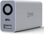PowerRay A25 baterijos įkroviklis 5200 mAh su Micro-USB kabeliu