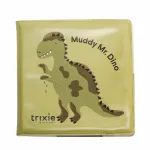 Trixie 37-678 vonios žaislas-knygelė Dinozauras, 6 mėn.+