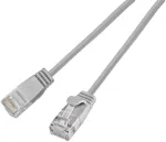 Wirewin SLIM KAT6A 10 Gigabit &scaron;viesus pakelių kabelis, U/UTP, &Oslash; 3,6 mm, pilkas, 10,0 m (SLIM-L-UU-K6A 10.0)