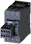 SIEMENS kontaktorius AC-3 22kW/400V 2NO+2NC 230V AC 50A S2 varžtiniai gnybtai (3RT20361AP04)