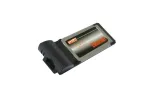 EXSYS ExpressCard Gigabit Ethernet tinklo adapteris, Realtek RTL8111C, 10/100/1000 Mbps, ExpressCard/34 EX-6087