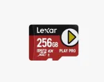 Lexar PLAY PRO microSDXC atminties kortelė 256GB UHS-I LMSXPS0256G-BNNNG
