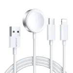 Magnetinis krovimo kabelis Joyroom S-IW008 Lightning USB-C 5V 1,2 m baltas