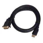 TB HDMI-DVI laidas 1,8 m, auksuotas, pintas, DVI 24+1