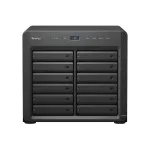 NAS Synology DS2422+; Tower; 12 x (3,5 colio SATA HDD / 2,5 colio SATA HDD / 2,5 colio SATA SSD); AMD Ryzen V1500B; 4 GB DDR4 (maks. 32 GB); 4 x 1GbE RJ-45