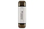 Transcend ESD310 2 TB i&scaron;orinis SSD, USB 3.2 Gen 2 (10 Gbps), USB-C