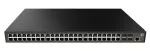 Valdomas tinklo jungiklis LevelOne GEL-5271, L2+, Gigabit Ethernet (10/100/1000), 48 prievadai, 4 SFP lizdai, 1U