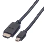 Mini DisplayPort laidas VALUE Mini DP-HDTV M/M 3 m