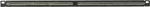 Kabelių valdymo panelė LOGON RAO205BL Juoda Metalinė 48,3 cm