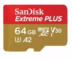 Atminties kortelė MICRO SDXC 64GB UHS-I/W/A SDSQXBU-064G-GN6MA SANDISK