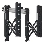 AG Neovo VWM-02 vaizdo sienos tvirtinimas, Push-to-Open, 2 tvirtinimo svirtys, 42&ndash;65 colių (107&ndash;165 cm) ekranams, maks. 80 kg, VESA iki 400x400, plienas, juodas