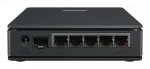 MikroTik hAP ax S mar&scaron;rutizatorius &mdash; dviejų juostų 2,4/5 GHz, 1800 Mbit/s, 5x Ethernet (įsk. 2,5G), PoE, juodas