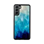 Telefono dėklas iKins, skirtas Samsung Galaxy S21+ &mdash; apsauginis nugarėlės dangtelis, mėlynas juodas
