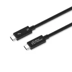 MicroConnect MC-TB5CC10 Premium Thunderbolt 5 kabelis, 1 m, 80 Gbps, 240 W, 16K 60 Hz