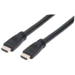 HDMI kabelis su Ethernet Manhattan 353977, 10 m, CL3, 4K@60Hz