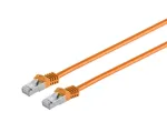 Microconnect SFTP7075O tinklo kabelis 7,5 m Cat7 S/FTP (S-STP) Oranžinis