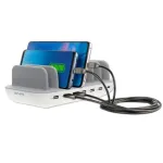 Krovimo stotelė 4smarts 462310 USB Type-C pilka i&scaron;maniesiems telefonams ir plan&scaron;etėms