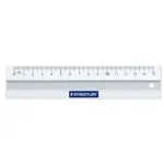 Liniuotė stalinių darbų Staedtler Mars 563 150 mm aliumininė balta