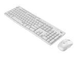 Logitech MK295 Silent belaidis klaviatūros ir pelės rinkinys, 2.4 GHz, itali&scaron;kas i&scaron;dėstymas, Off White
