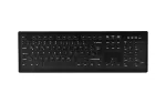 Contour Design Active Key AK-C8100 belaidė RF klaviatūra medicininė QWERTZ voki&scaron;ka juoda