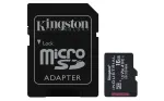 Kingston Technology 16GB microSDHC Industrial C10 A1 pSLC kortelė su SD adapteriu