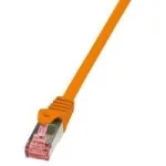 Tinklo kabelis LogiLink 2 m Cat.6 RJ-45 S/FTP Oranžinis