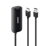 HDMI į USB Type-C keitiklis Lindy 43423 su USB maitinimo įvadu, 0,2 m kabelis, HDMI + USB-C jungtys
