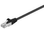 Goobay 68675 CAT 5e komutacinis kabelis, SF/UTP, CCA, juodas, 7,5 m