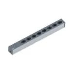 Bachmann 19 inch IT Basic 800.1259 &ndash; 1U maitinimo paskirstymo blokas, 8x J lizdai, 2 m laidas
