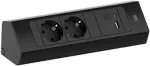 Maitinimo juosta Bachmann CASIA 2 su 2x CEE7/3 lizdais ir 1x USB A/C 22W
