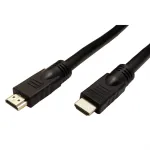 ROTRONIC-SECOMP Roline - Ultra High Speed - HDMI-Kabel mit Ethernet - HDMI m&auml;nnlich zu HDMI m&auml;nnlich - 20 m - abgeschirmt - Schwarz - aktiv, 2160p-Unt