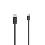 USB laidas Hama 00200657 1 m USB A USB C USB 3.2 Gen 2 10 Gbit/s juodas