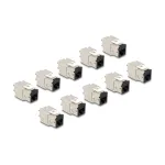DeLOCK 88118 keystone modulis plok&scaron;čias juodas RJ-45 10 vnt.