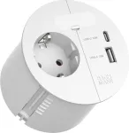 Maitinimo juosta Bachmann Loop 938.303 su 1x CEE7/3 lizdu ir 1x USB A/C 22W