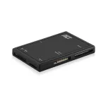ACT AC6370 USB 3.0 kortelių skaitytuvas CF MMC MS Duo MicroSD SDHC juodas